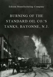 Burning of the Standard Oil Co.&#39;S Tanks, Bayonne, N.J. (1900)