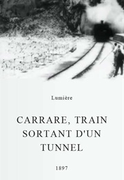 Carrare, Train Sortant D&#39;un Tunnel (1897)