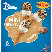 Blue Bunny S&#39;mores Mini Swirls