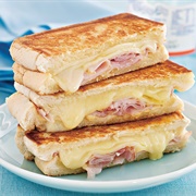 Ham Cheese and Mayo Sandwiches