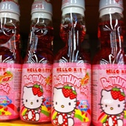 Hello Kitty Ramune Soda