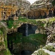 Baatara Gorge Waterfall, Tannourine, Lebanon