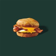 Double Smoked Bacon Cheddar &amp; Egg Sandwich
