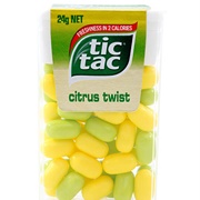 Tic Tac Citrus Twist