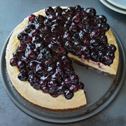 Blueberry Pecan Cheesecake