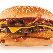 Carl&#39;s Jr Western Bacon Cheeseburger