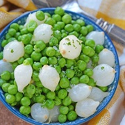 Green Peas and Onions