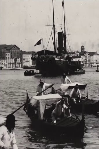 Venice, Harbour Scene With Gondolas (1898)