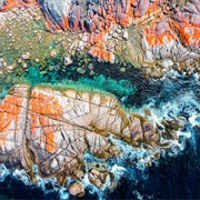 Binalong Bay, Bay of Fires, Tasmania, Australia