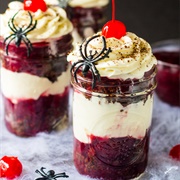 Black Forest Brownie Cheesecake Trifle
