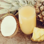 Pineapple and Coconut Juice