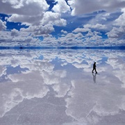 Literally Reflect at the World&#39;s Largest Salt Flat Salar De Uyuni in Bolivia