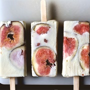 Figs and Ricotta Cheesecake Popsicle
