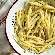 Boiled Yellow Wax Beans