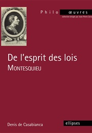 The Spirit of the Laws (Baron De Montesquieu)