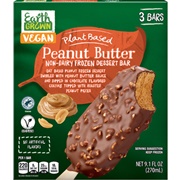 Earth Grown Vegan Plant Based Peanut Butterfrozen Dessert Bar