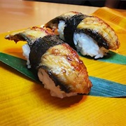 Unagi Nigiri Sushi