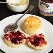 Buttermilk Biscuit With Jam