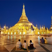 Schwedagon Pagoda, Yangon, Myanmar