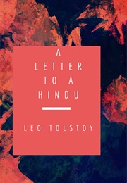 A Letter to a Hindu (Leo Tolstoy)
