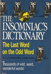 The Insomniac&#39;s Dictionary (Paul Hellweg)