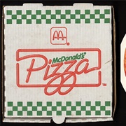 1989: Mcdonald&#39;s Pizza, Mcdonald&#39;s