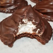 Chocolate-Covered Marshmallow Cookies