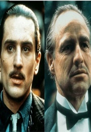 Vito Corleone (The Godfather/The Godfather: Part II) (1972), (1974)
