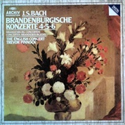 Brandenburgische Konzerte 4, 5 &amp; 6 (The English Concert / Trevor Pinnock, 1983)