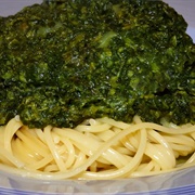 Spaghetti With Spinach