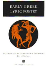 Early Greek Lyric Poetry (David Mulroy)