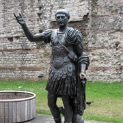 Emperor Trajan Statue, London