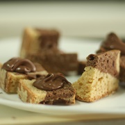 Vegan Marble Cake With Chocolate Spread