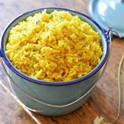 Apple Yellow Rice