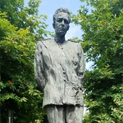 Statue Boudewijn Aalst