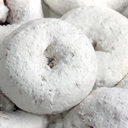 Powdered Sugar Doughnut