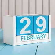 Being Born on Leap Day: 1 in 1,461