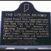 Dedication of the Lincoln Highway (1913)