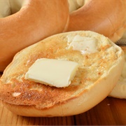 Plain Bagel With Butter