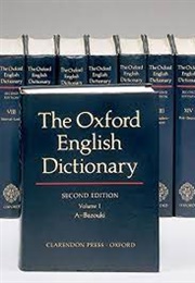 The Oxford English Dictionary (OUP)