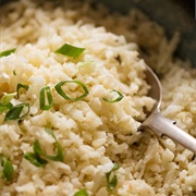 Cauliflower and Rice