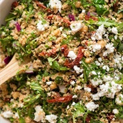 Couscous Salad With Sundried Tomatoes and Feta
