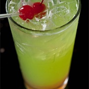 Cherry Vodka &amp; Melon Soda