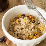 Rice With Fig Balsamic Vinegar