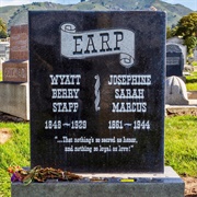 Wyatt Earp&#39;s Grave