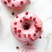 Pomegranate Donut