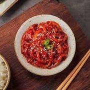 Raw Squid With Red Chilli Paste