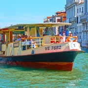 Arrive in Venice by Water Bus
