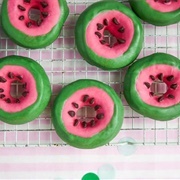 Watermelon Donut