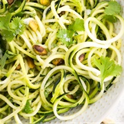 Chilled Zucchini Noodle Salad